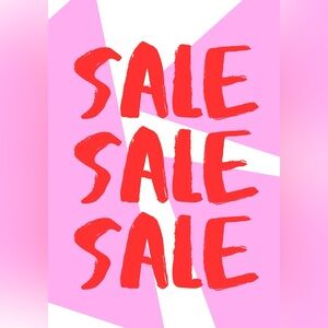 ALL ITEMS ON SALE!!